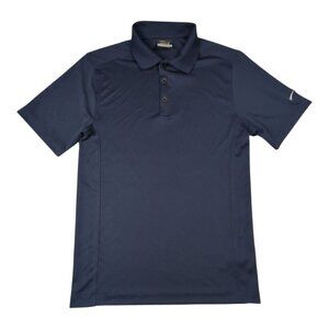 Nike Golf Dri-Fit Navy Blue Polo Shirt Size S Short Sleeve Mens Active Athletic